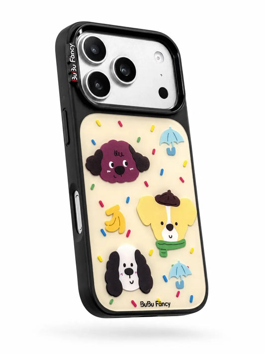 Bubu Fancy cream puppy Phone case Magsafe