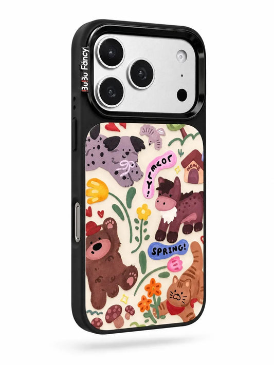 Bubu Fancy Forest Bear Phone case Magsafe