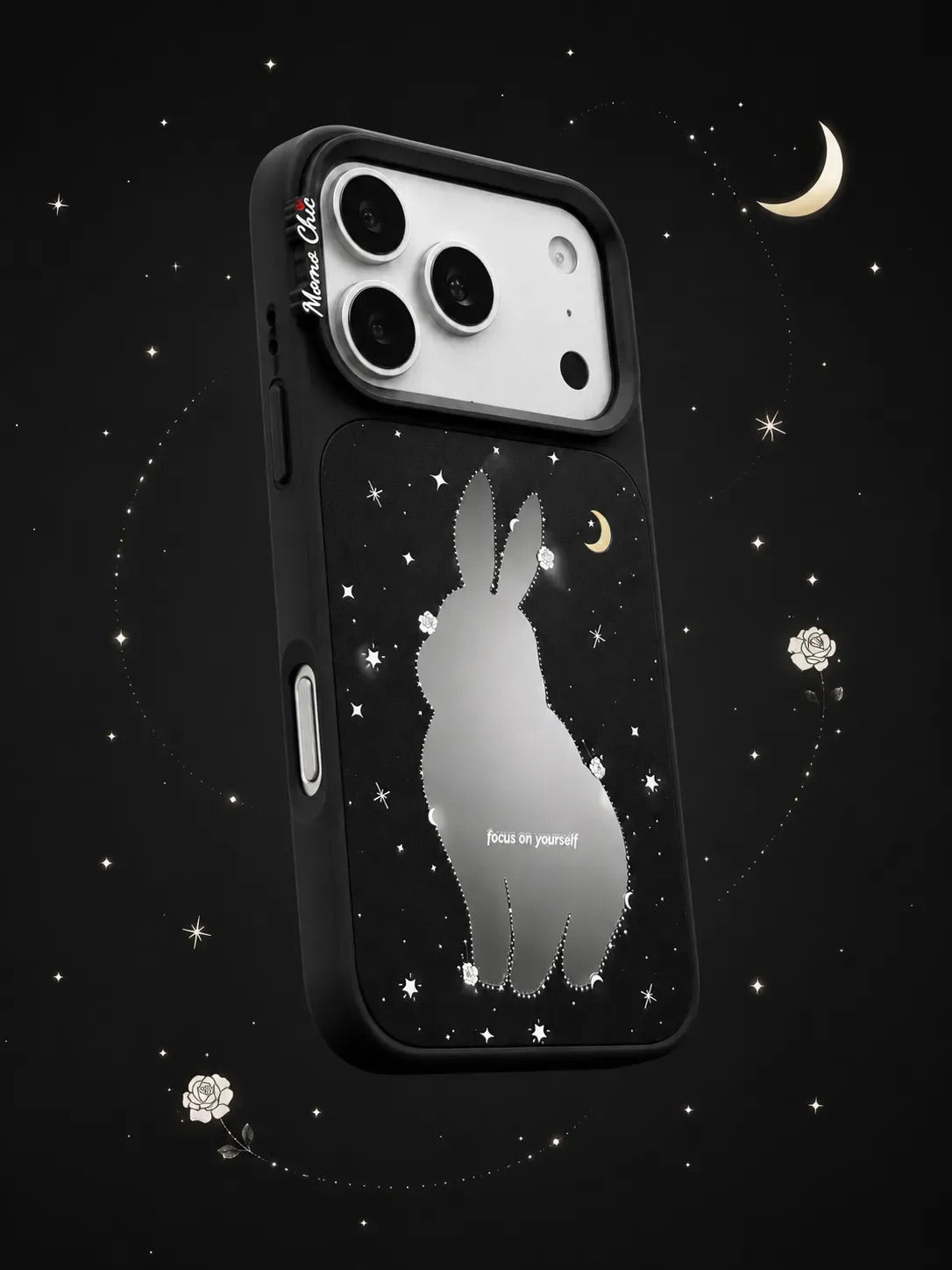 Momo Chic Monologue Under the Moon Party phone case mirror Magsafe