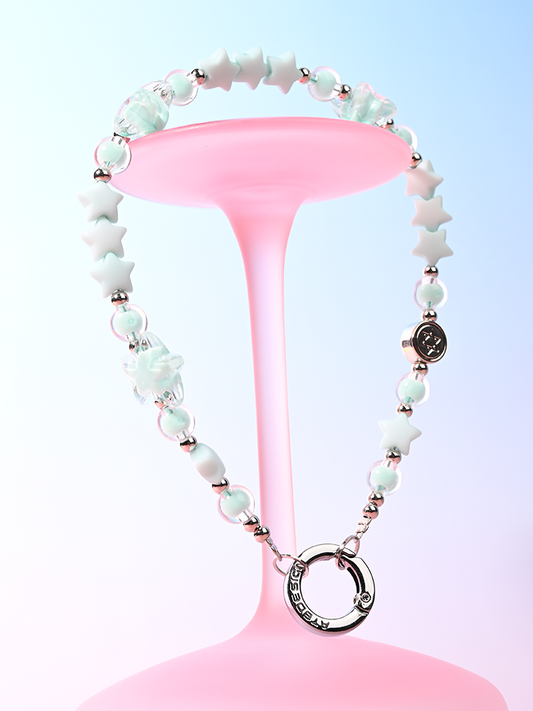 Blue Star Pone Chain