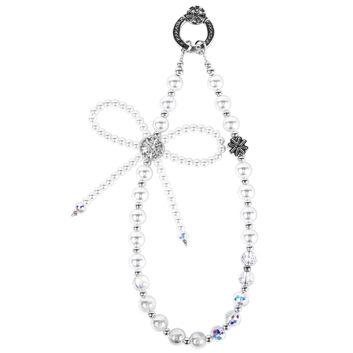 Bow Pearl Pone Chain