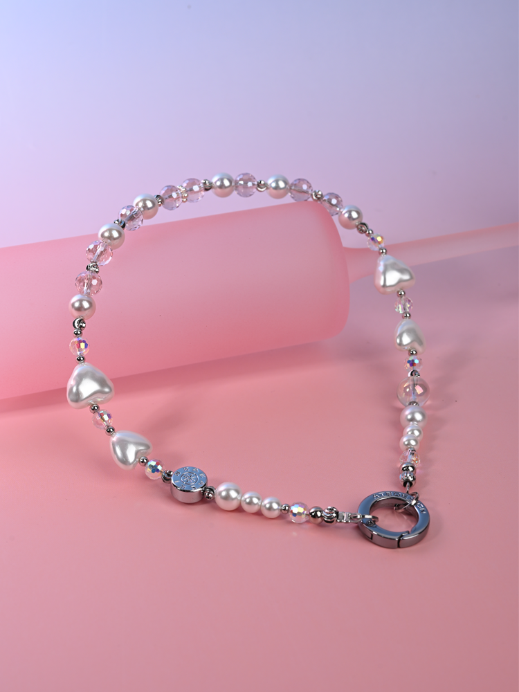 Baroque heart Pone Chain