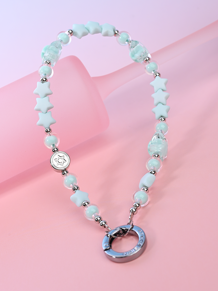 Blue Star Pone Chain