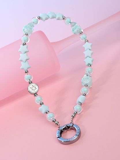 Blue Star Pone Chain