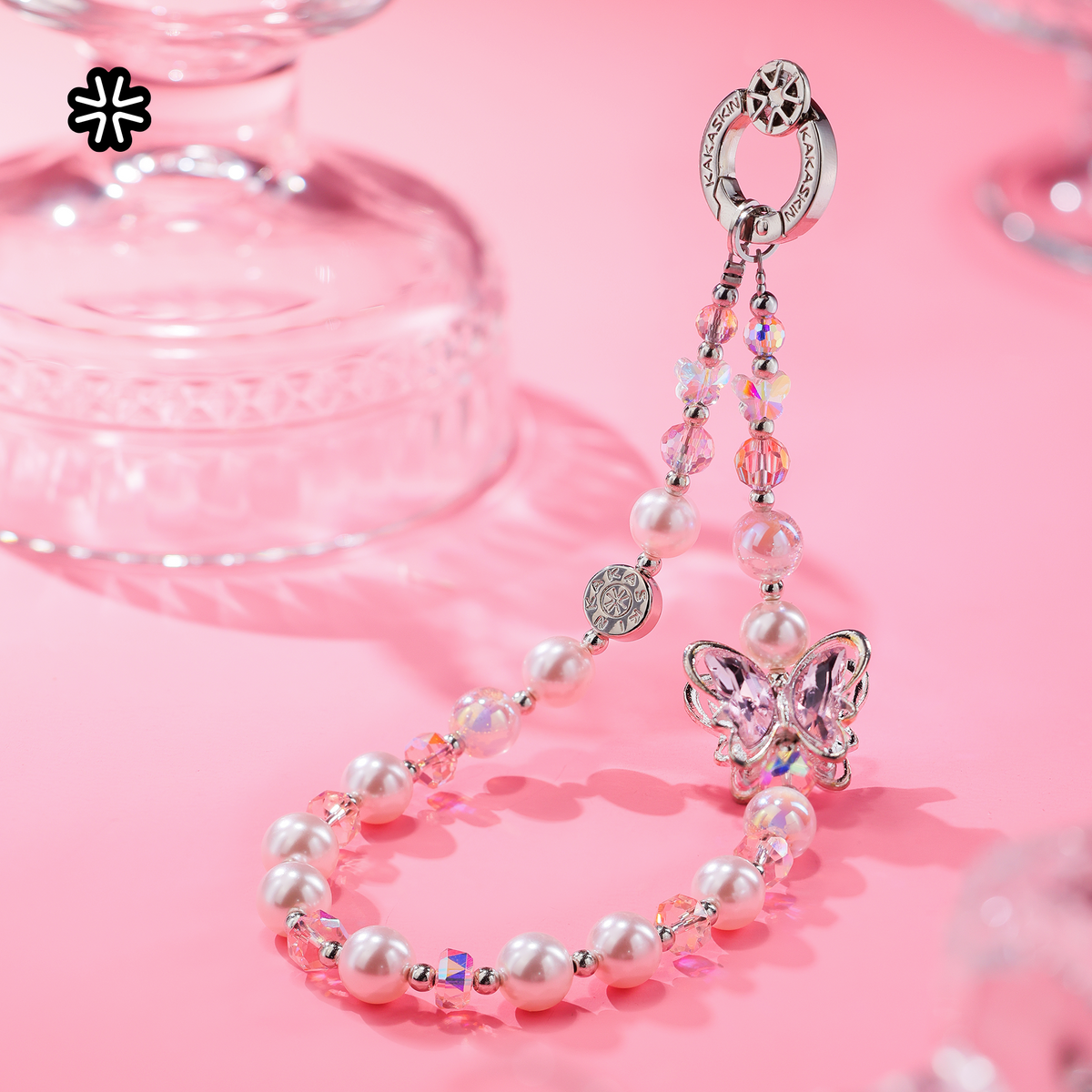Shiny Bow Pone Chain