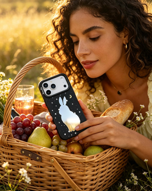 Momo Chic Monologue Under the Moon Party phone case mirror Magsafe
