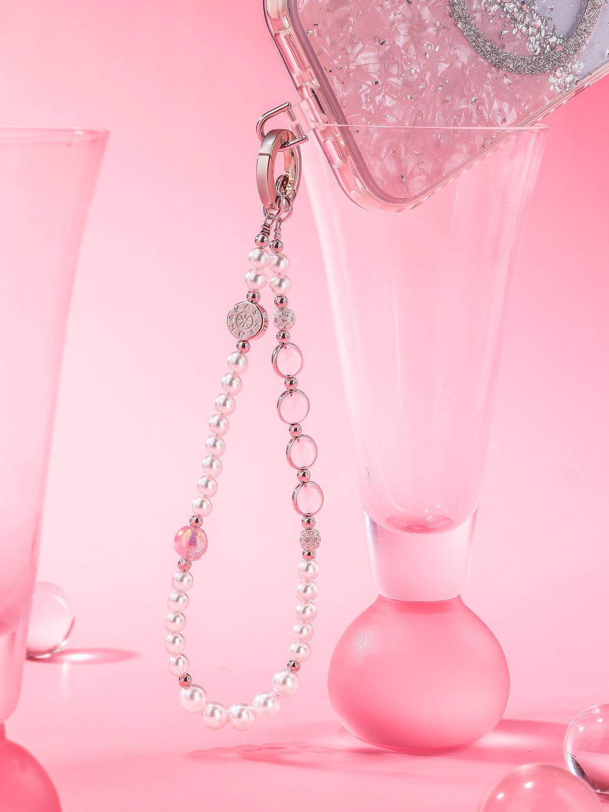 Pinecone Stone Pone Chain