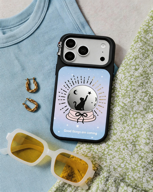 Momo Chic The Kitten's Wish phone case mirror Magsafe