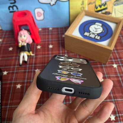 Momo Chic  Glasses Party phone case mirror Magsafe
