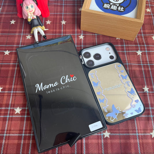 Momo Chic Dream Butterfly Party phone case mirror Magsafe