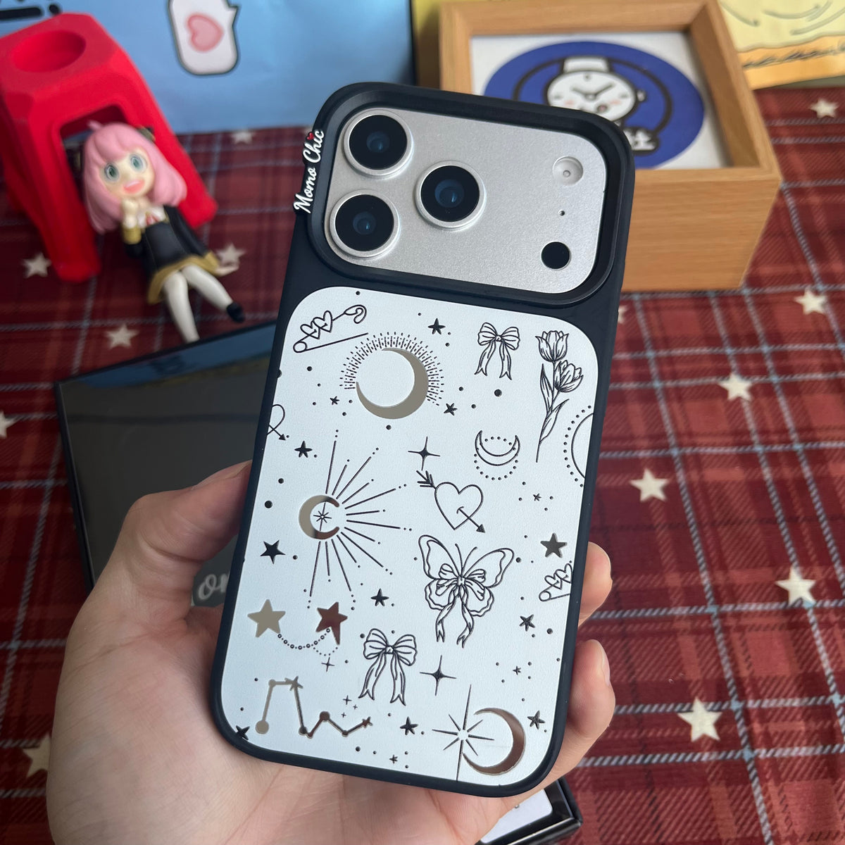 Momo Chic Starlit Day phone case mirror Magsafe