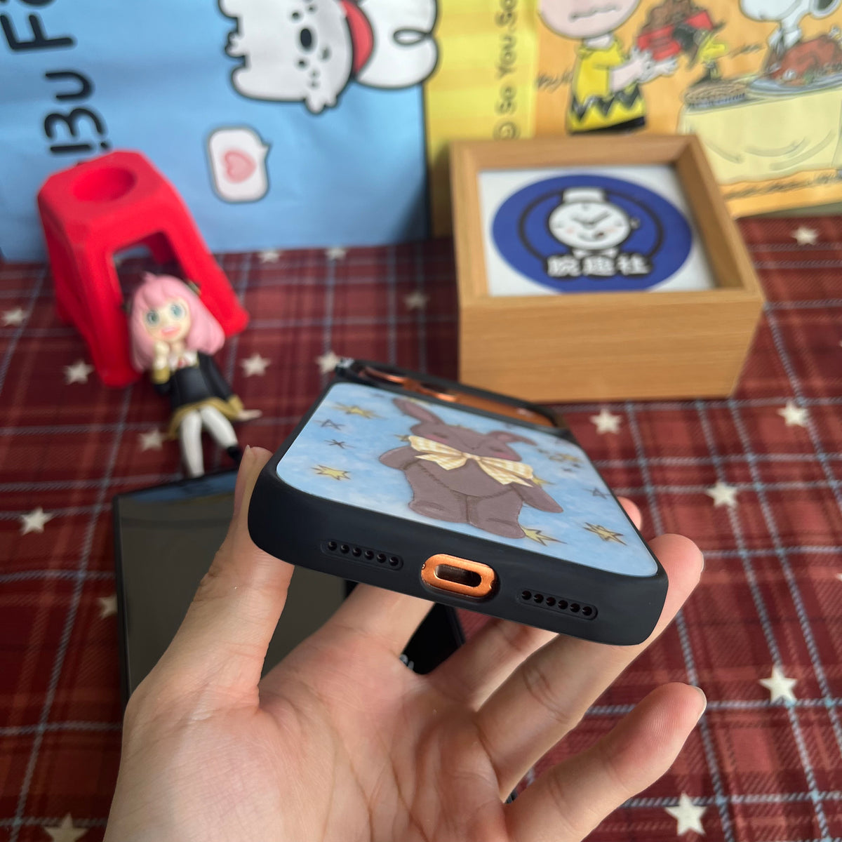 Momo Chic Star Rabbit Phone case Magsafe