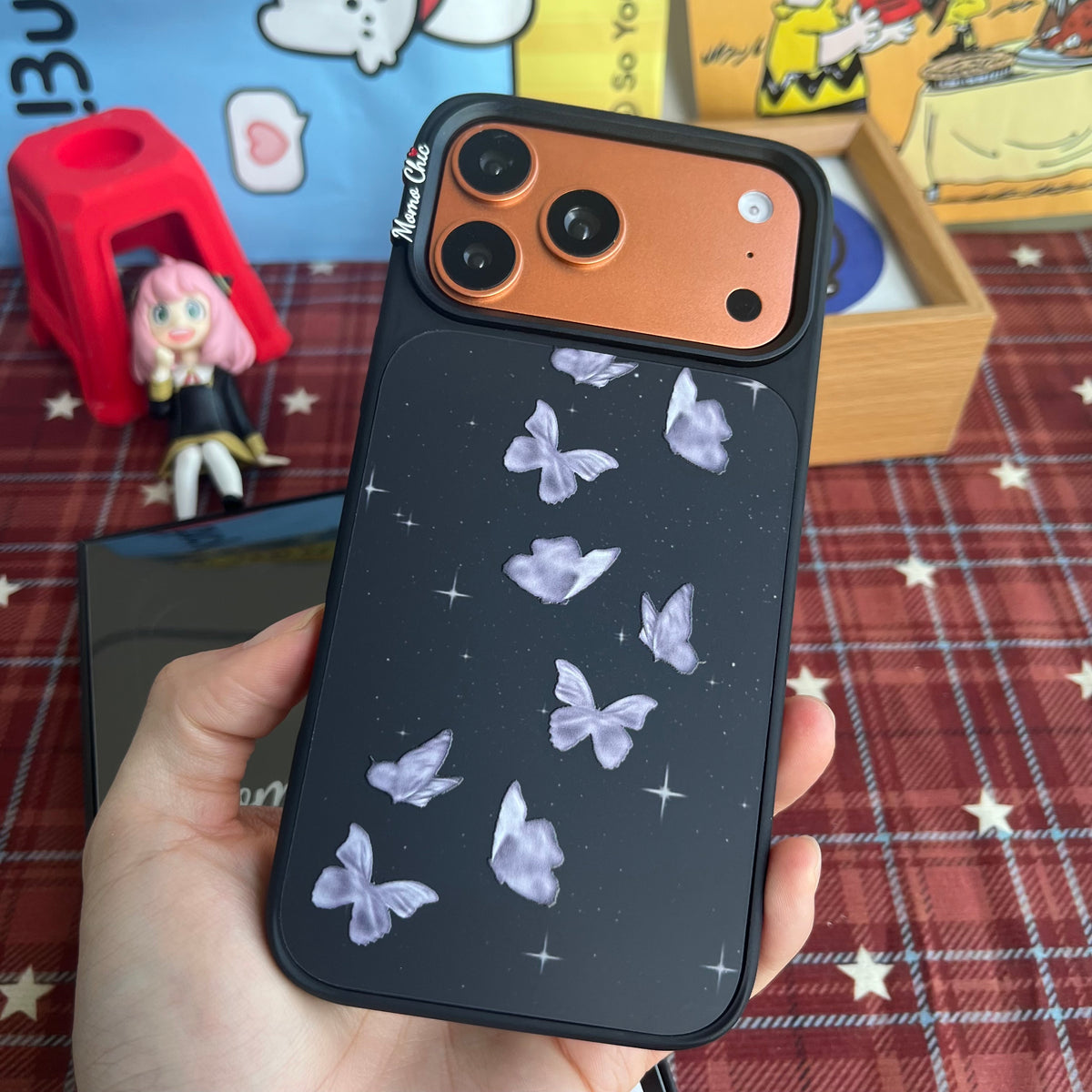 Momo Chic Star Butterfly Phone case Magsafe
