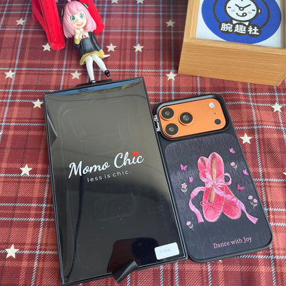Momo Chic Bow dance shoes Phone case Magsafe