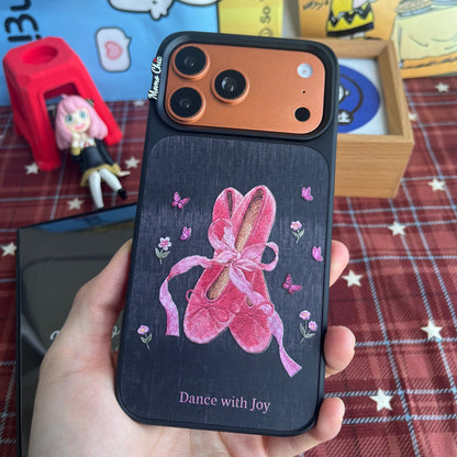 Momo Chic Bow dance shoes Phone case Magsafe