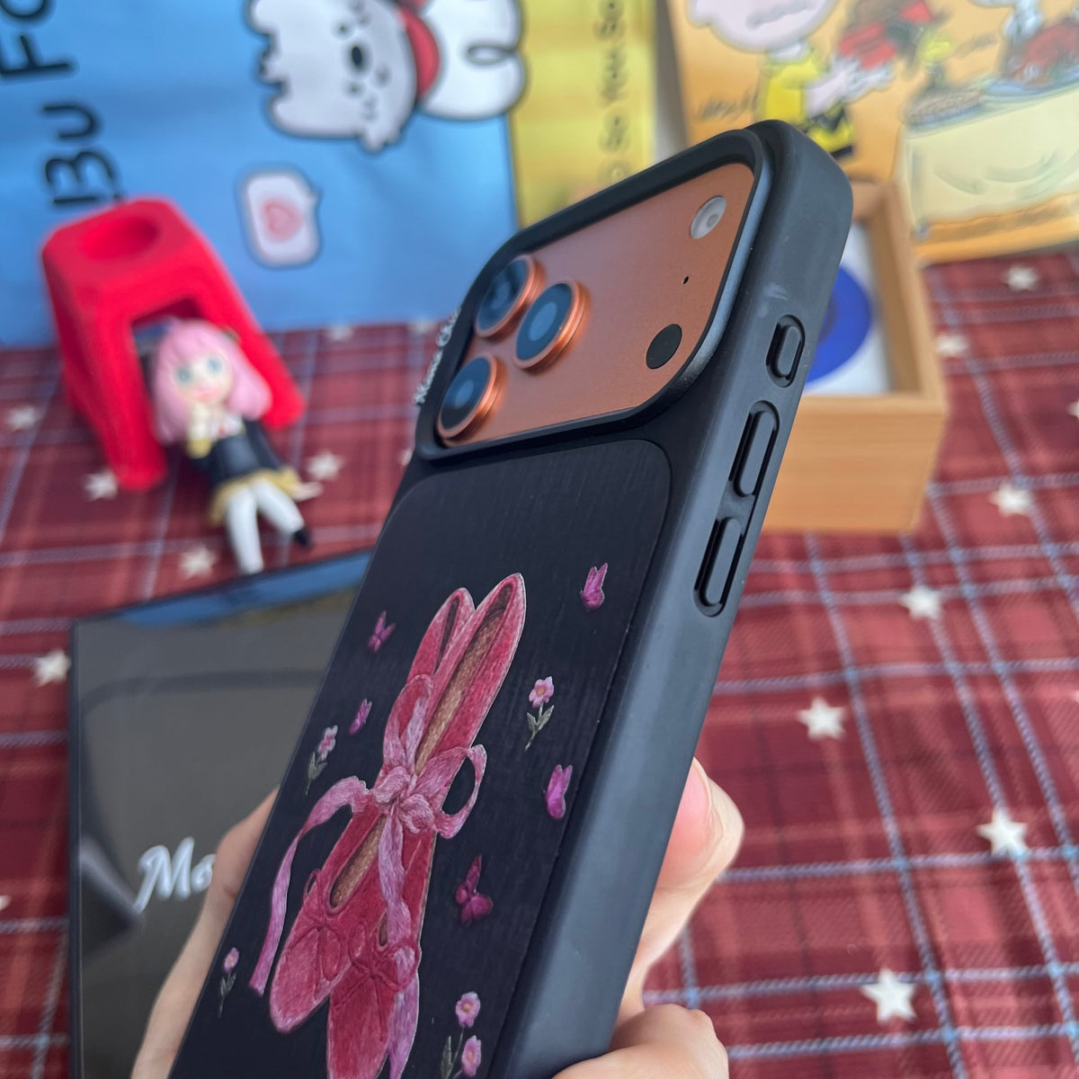 Momo Chic Bow dance shoes Phone case Magsafe