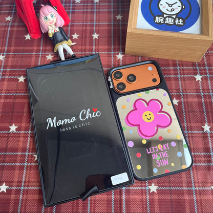 Momo Chic Rainbow Sunflower phone case mirror Magsafe