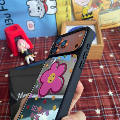 Momo Chic Rainbow Sunflower phone case mirror Magsafe
