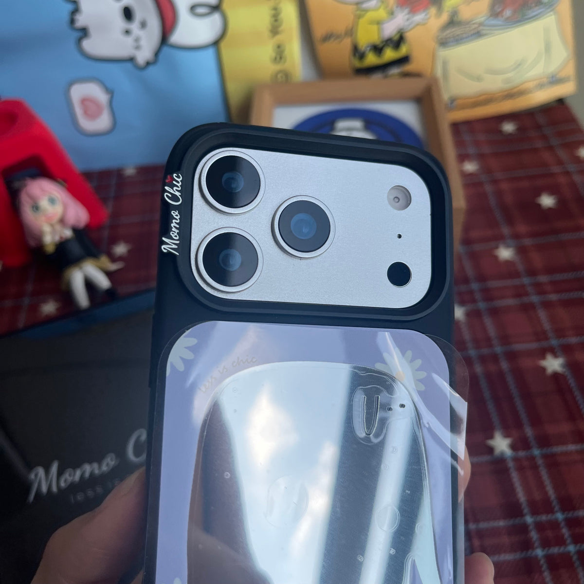 Momo Chic Daisy Elephant phone case mirror Magsafe