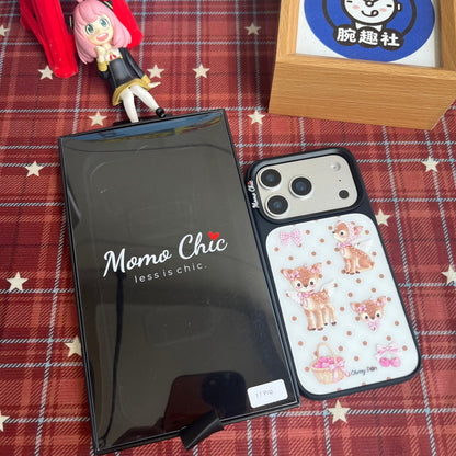 Momo Chic Polka Dot Fawn Phone case Magsafe