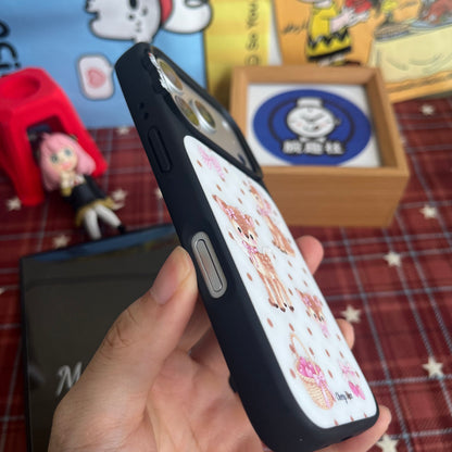 Momo Chic Polka Dot Fawn Phone case Magsafe