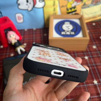 Momo Chic Polka Dot Fawn Phone case Magsafe