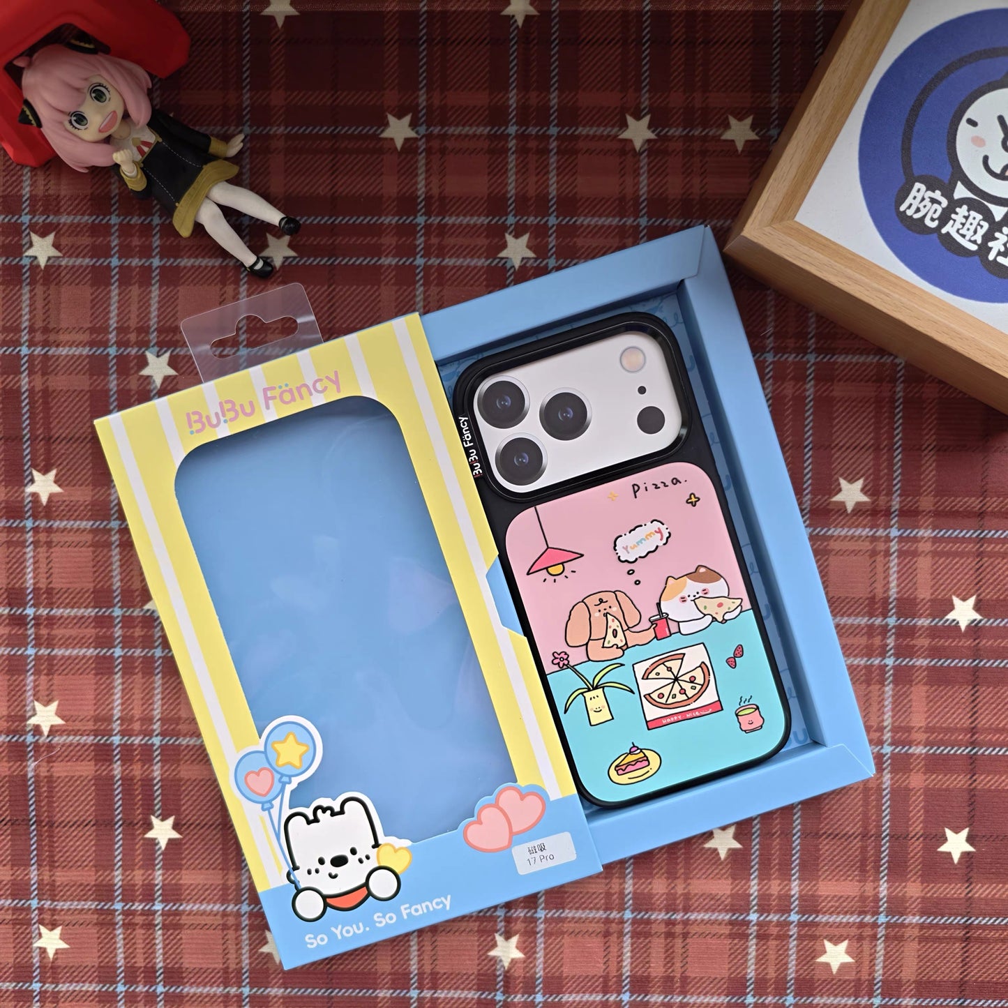 BuBu Fancy Pizza time phone case Magsafe