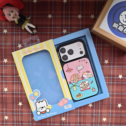 BuBu Fancy Pizza time phone case Magsafe