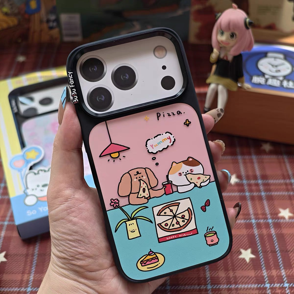 BuBu Fancy Pizza time phone case Magsafe