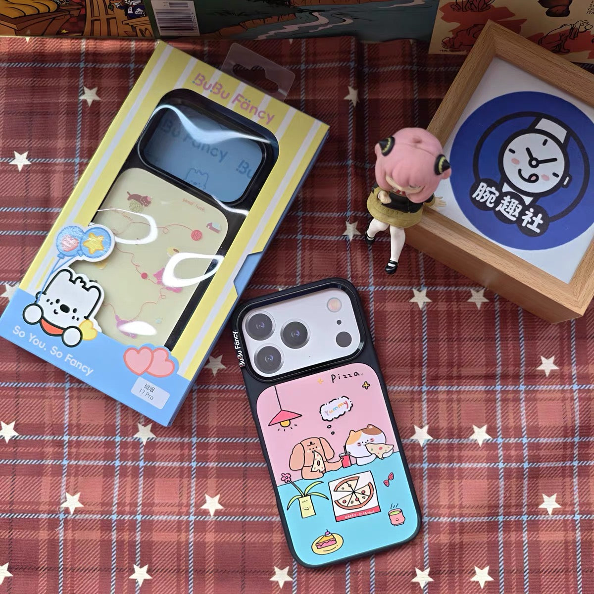 BuBu Fancy Pizza time phone case Magsafe