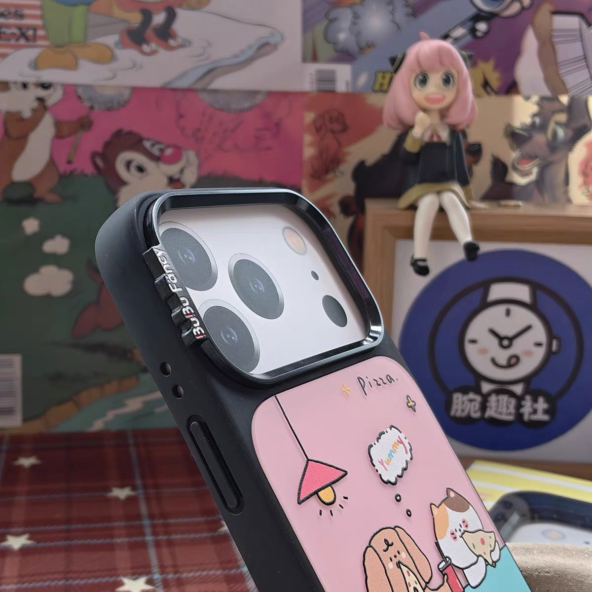 BuBu Fancy Pizza time phone case Magsafe