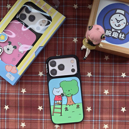 BuBu Fancy Happy gardener phone case Magsafe