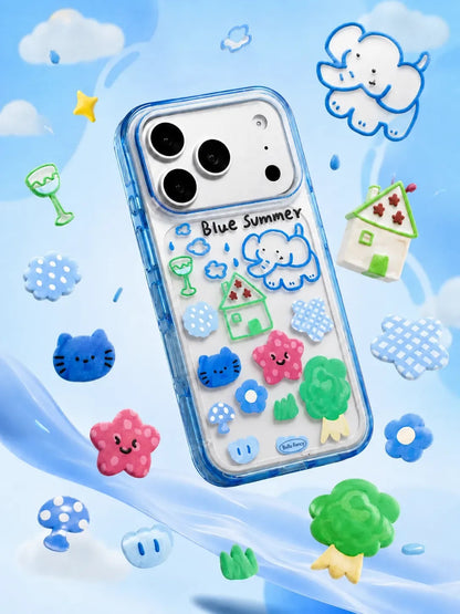 BuBu Fancy Blue Summer Paradise