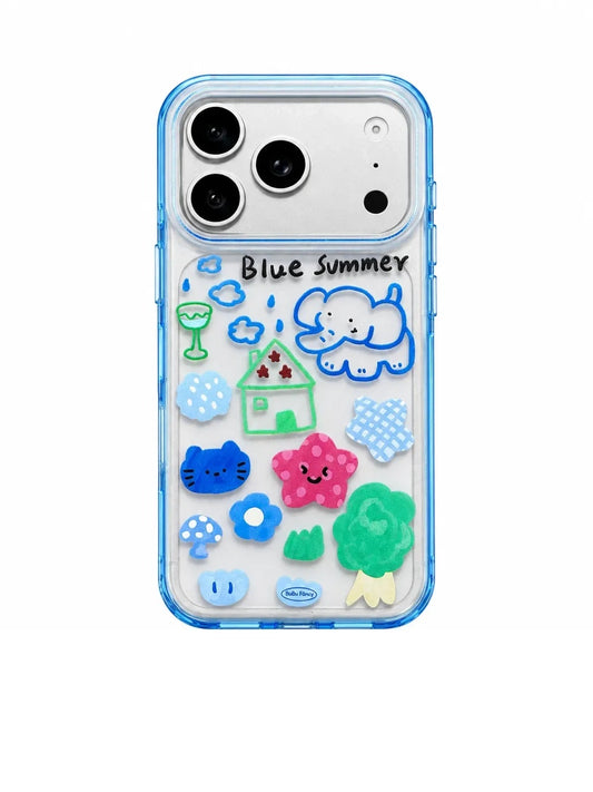BuBu Fancy Blue Summer Paradise