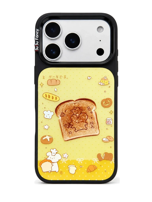 Bubu Fancy toast bread phone case Magsafe
