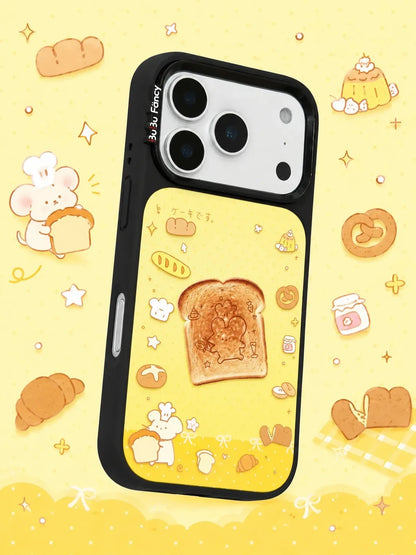 Bubu Fancy toast bread phone case Magsafe
