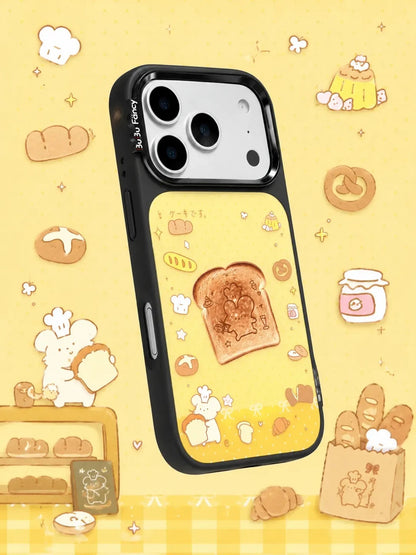 Bubu Fancy toast bread phone case Magsafe