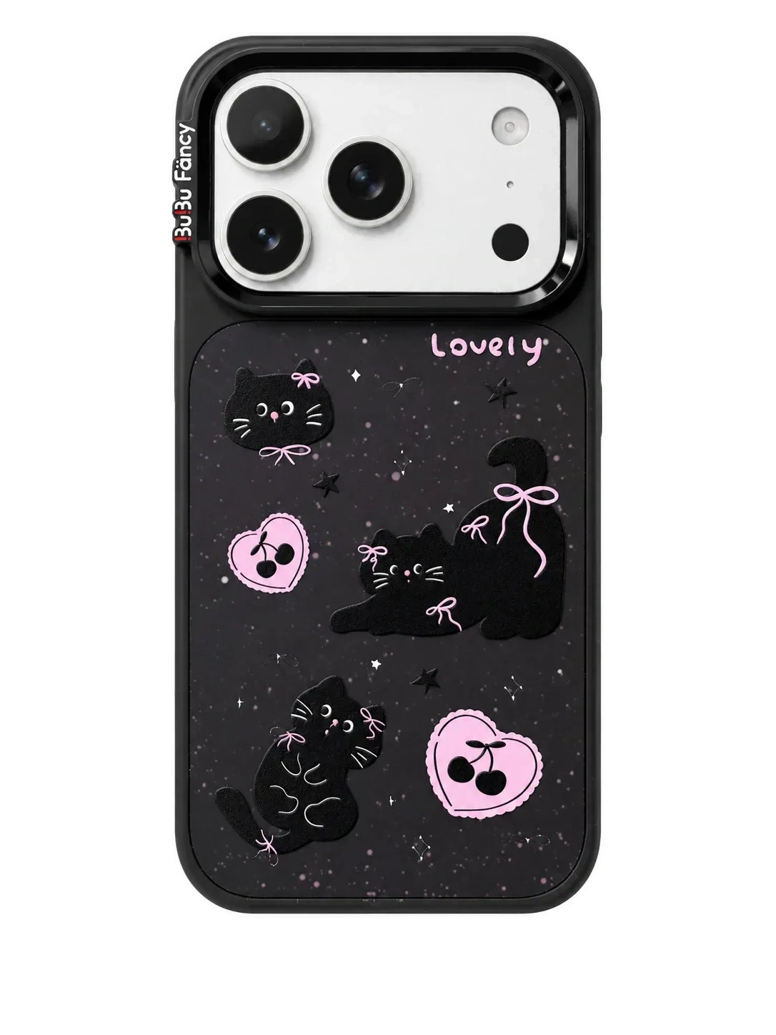 Bubu Fancy Black and pink cherry kitten