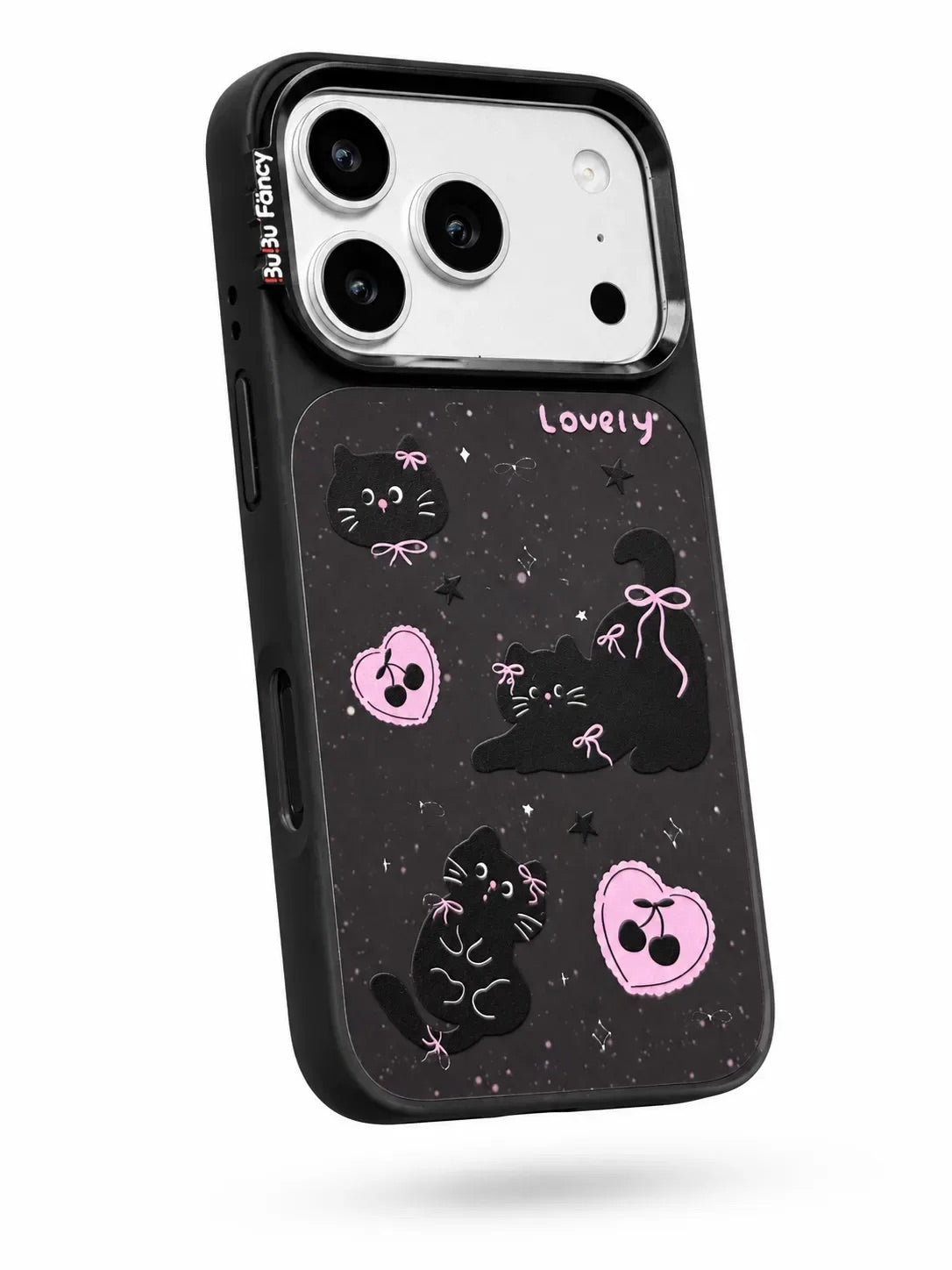 Bubu Fancy Black and pink cherry kitten