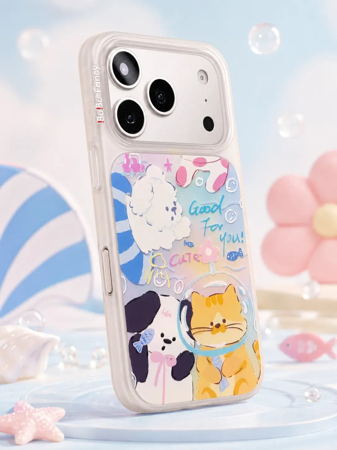 Bubu Fancy Animals in summer Phone case MagSafe