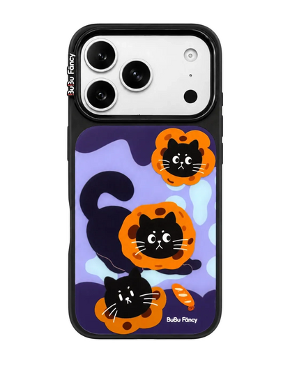 Bubu Fancy Garden of the Black Cat Phone case MagSafe