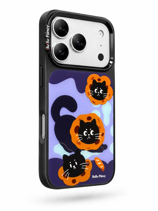 Bubu Fancy Garden of the Black Cat Phone case MagSafe