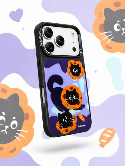 Bubu Fancy Garden of the Black Cat Phone case MagSafe