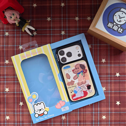 Bubu Fancy Brown puppy's diary Phone case MagSafe