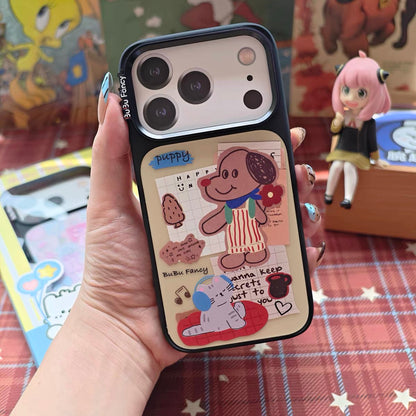 Bubu Fancy Brown puppy's diary Phone case MagSafe