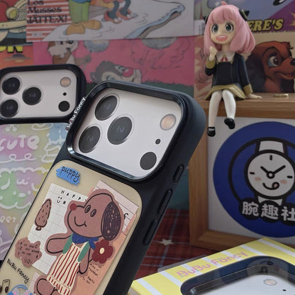 Bubu Fancy Brown puppy's diary Phone case MagSafe
