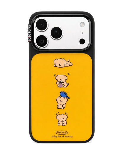 Bubu Fancy The puppy in the bathroom Phone case MagSafe