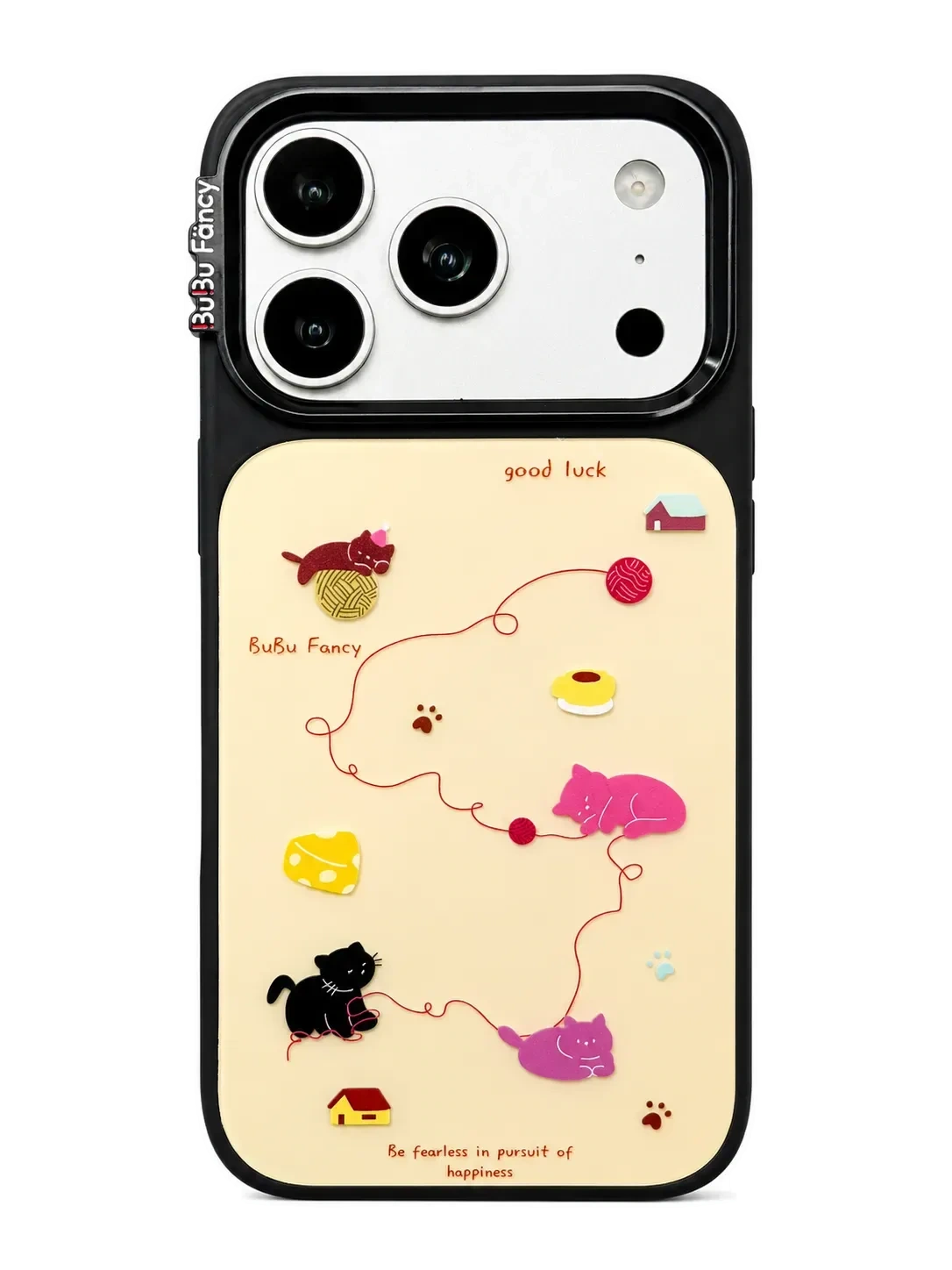 Bubu Fancy  A kitten playing with a plush ball Phone case MagSafe