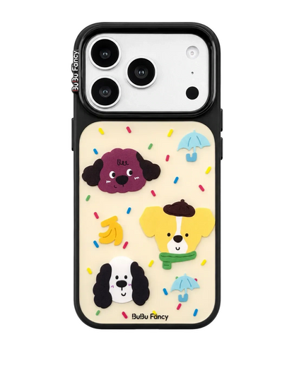 Bubu Fancy cream puppy Phone case Magsafe
