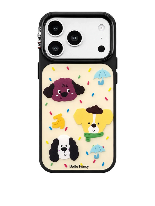 Bubu Fancy cream puppy Phone case Magsafe